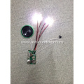 Sound module for greeting cards,vocal module,sound chip with led lights ,voice module,musical module